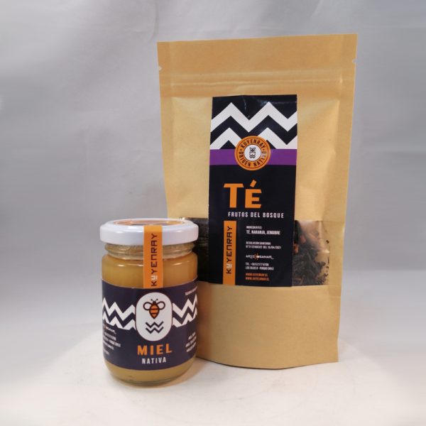 Miel Nativa de 180 grs. + 50 grs. Té con sabor